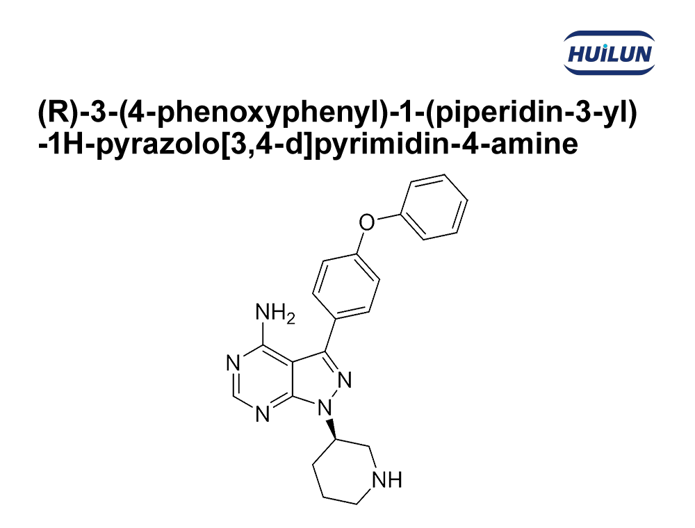 (R)-3-(4-phenoxyphenyl)-1-(piperidin-3-yl)-1H-pyrazolo[3,4-d]pyrimidin-4-amine