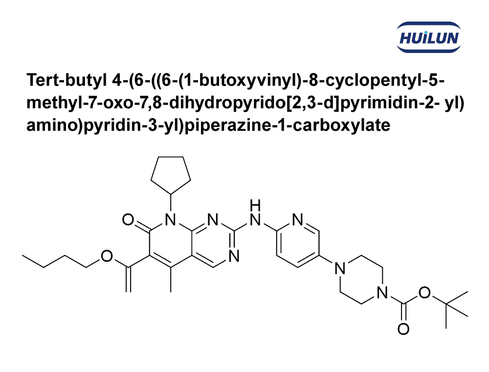 Tert-butyl 4-(6-(8-cyclopentyl-5-Methyl-7-oxo-6-(1-propoxyvinyl)-7,8-dihydropyrido[2,3-d]pyriMidin-2-ylaMino)pyridin-3-yl)piperazine-1-carboxylate